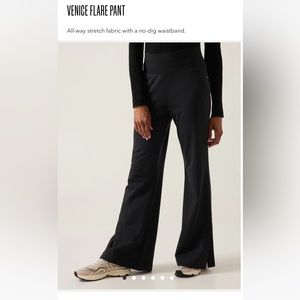 Athleta Black Venice Flare Pant